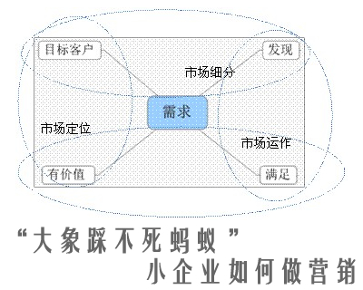 “大象踩不死蚂蚁 ”小企业如何做营销